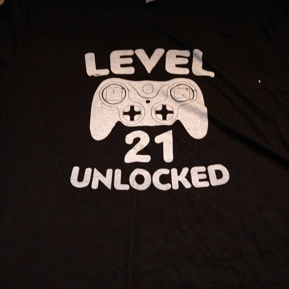 Misc Other - BRAND NEW - LEVEL 21 UNLOCKED - TSHIRT - SIZE 3XL - 21ST BIRTHDAY